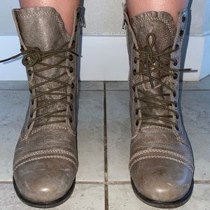 Steve Madden combat boots